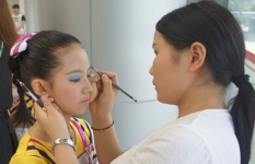 2014全国啦啦操锦标赛化妆造型合作伙伴集红堂彩妆