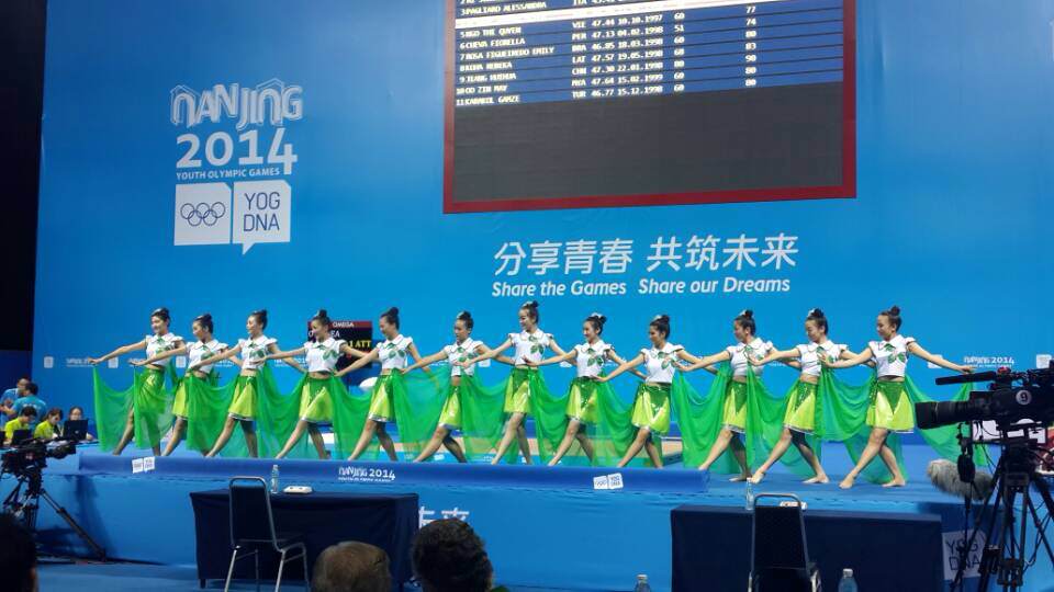 2014南京青年奥林匹克运动会体育展示唯一合作彩妆团队--集红堂彩