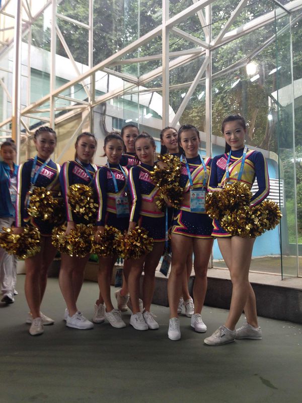 2014南京青年奥林匹克运动会体育展示唯一合作彩妆团队--集红堂彩