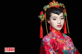 中国古典新娘造型