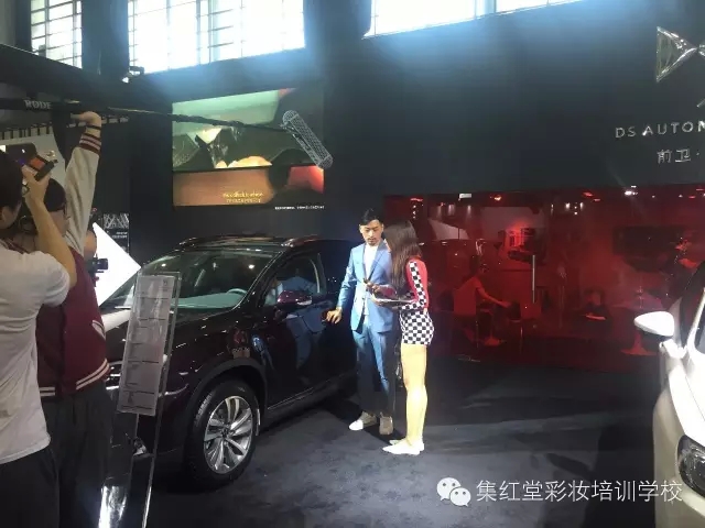 电影我的车模女神南京正式开拍，集红堂彩妆鼎力赞助