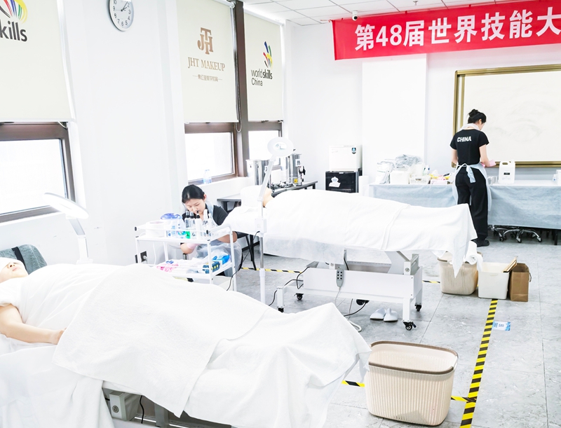 第48届世界技能大赛美容化妆项目国家队集训圆满完成
