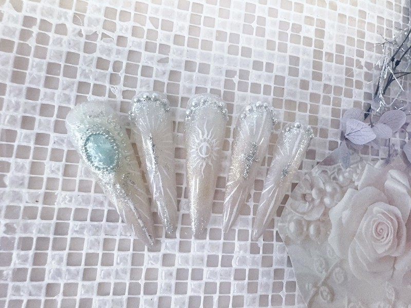南京集红堂彩妆学校美甲学员作品